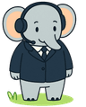 Decorative elephant 1